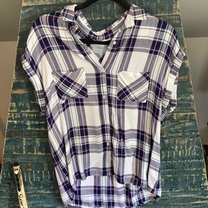 Rails button down T-shirt